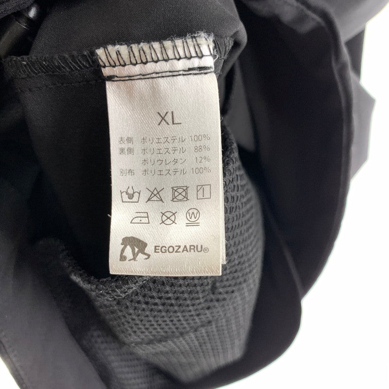 【中古品】【メンズ】 EGOZARU エゴザル FULL ZIP HOODIE フルジップ フーディー 上着 ジャケット アウター BLACK SIZE:XL ※使用感あり 142-261002-io-06-fuzh サイズ：XL カラー：ブラック 万代Net店