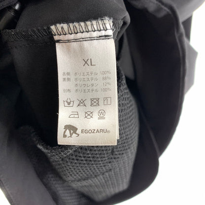 【中古品】【メンズ】 EGOZARU エゴザル FULL ZIP HOODIE フルジップ フーディー 上着 ジャケット アウター BLACK SIZE:XL ※使用感あり 142-261002-io-06-fuzh サイズ：XL カラー：ブラック 万代Net店