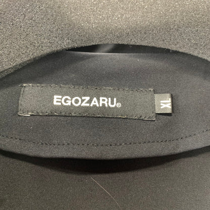 【中古品】【メンズ】 EGOZARU エゴザル FULL ZIP HOODIE フルジップ フーディー 上着 ジャケット アウター BLACK SIZE:XL ※使用感あり 142-261002-io-06-fuzh サイズ：XL カラー：ブラック 万代Net店