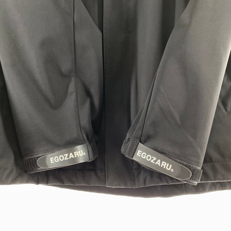 【中古品】【メンズ】 EGOZARU エゴザル FULL ZIP HOODIE フルジップ フーディー 上着 ジャケット アウター BLACK SIZE:XL ※使用感あり 142-261002-io-06-fuzh サイズ：XL カラー：ブラック 万代Net店