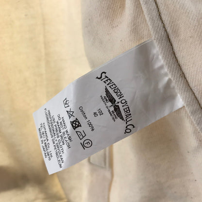 【中古品】【メンズ】 STEAVENSON OVERALL スティーブンソン オーバーオール 102 SADDLE HORN TYPE II 長袖 ジャケット トップス 古着 140-261002-mh-03-fuzh サイズ：40 カラー：ホワイト 万代Net店