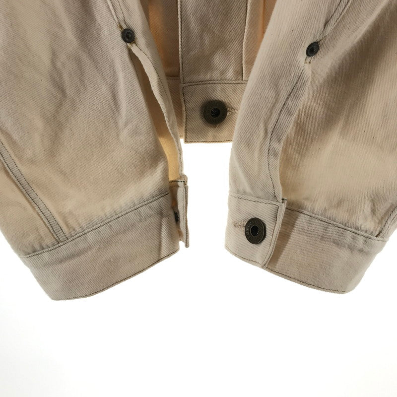 【中古品】【メンズ】 STEAVENSON OVERALL スティーブンソン オーバーオール 102 SADDLE HORN TYPE II 長袖 ジャケット トップス 古着 140-261002-mh-03-fuzh サイズ：40 カラー：ホワイト 万代Net店
