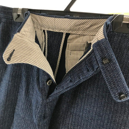 【中古品】【メンズ】 STEVENSON OVERALL スティーブンソン オーバーオール PT3-IN PANTS ボトムス パンツ 古着 151-261002-mh-06-fuzh サイズ：32 カラー：ネイビー ツィード 万代Net店