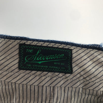 【中古品】【メンズ】 STEVENSON OVERALL スティーブンソン オーバーオール PT3-IN PANTS ボトムス パンツ 古着 151-261002-mh-06-fuzh サイズ：32 カラー：ネイビー ツィード 万代Net店