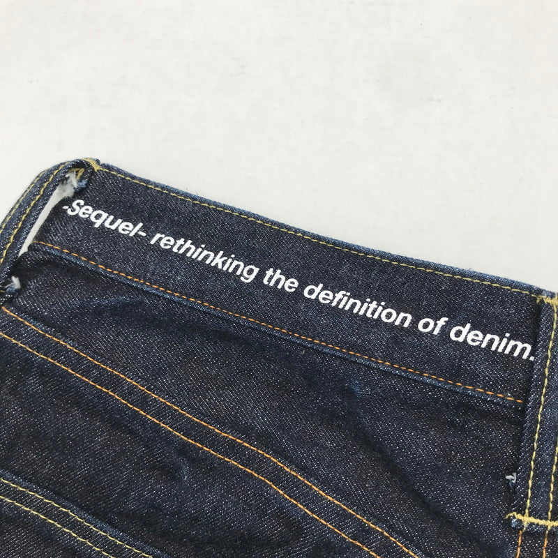 【中古品】【メンズ】 SEQUEI × FRAGMENT シークエル フラグメント コラボ DENIM PANTS デニム パンツ ジーンズ ボトムス 古着 151-261002-mh-07-fuzh サイズ：S カラー：インディゴ 万代Net店