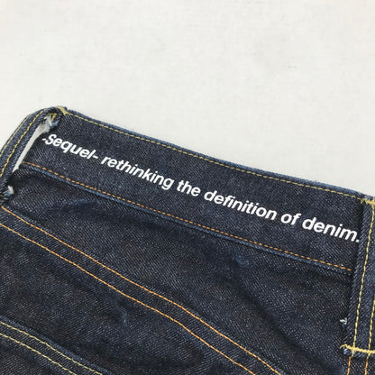 【中古品】【メンズ】 SEQUEI × FRAGMENT シークエル フラグメント コラボ DENIM PANTS デニム パンツ ジーンズ ボトムス 古着 151-261002-mh-07-fuzh サイズ：S カラー：インディゴ 万代Net店