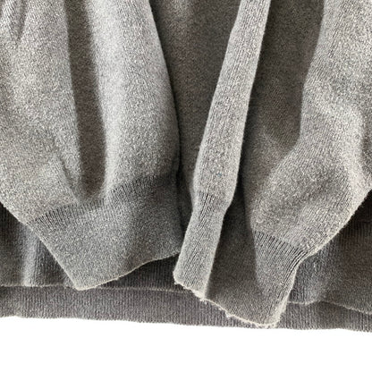 【中古品】【メンズ】 WIND AND SEA ウィンダンシー WDS-O-ESSC-24-Q1-KN-01 ニット セーター GRAY SIZE:XL ※タグ取れかかっている・毛玉・使用感あり 142-261002-io-07-fuzh サイズ：XL カラー：グレー 万代Net店