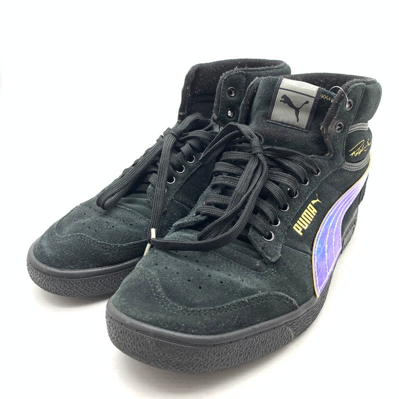 【中古品】【メンズ】 PUMA プーマ×WIND AND SEA 375581-01 RALPH SAMPSON MID スニーカー 靴 162-261003-gm-36-fuzh サイズ：28.5cm カラー：ブラック 万代Net店