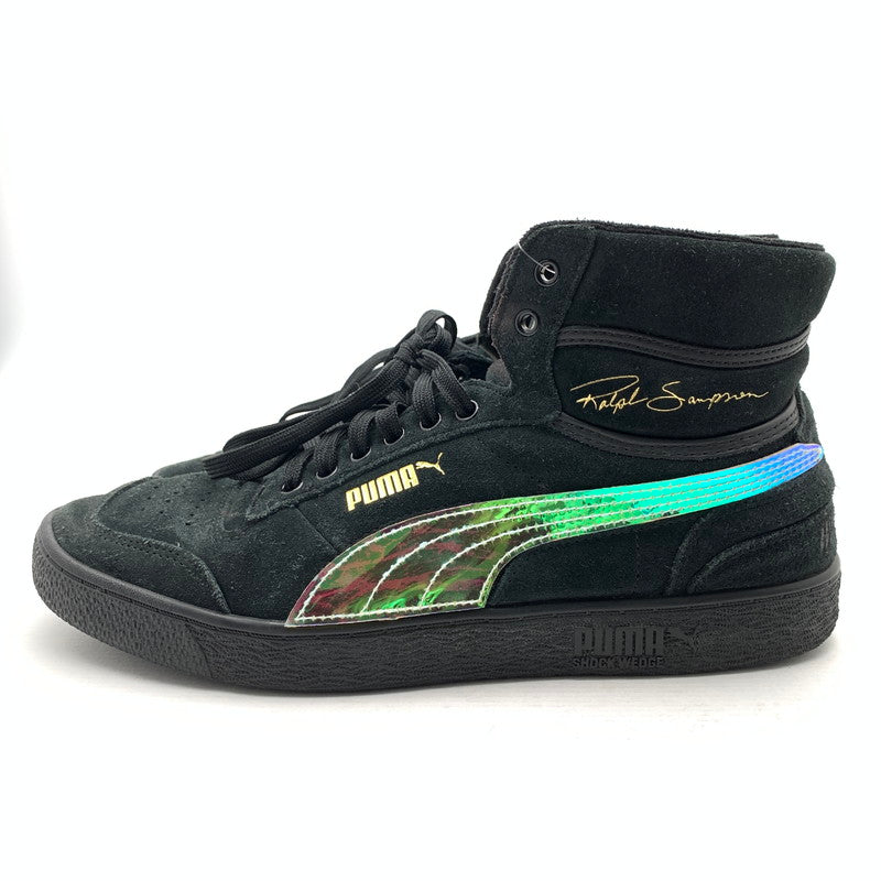 【中古品】【メンズ】 PUMA プーマ×WIND AND SEA 375581-01 RALPH SAMPSON MID スニーカー 靴 162-261003-gm-36-fuzh サイズ：28.5cm カラー：ブラック 万代Net店