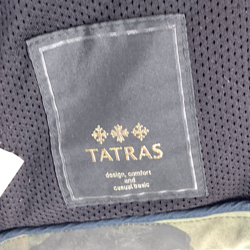【中古品】【メンズ】 TATRAS タトラス MTA15S4353 CASERTA JACKET マウンテンジャケット アウター ブルゾン 141-261003-gm-05-fuzh サイズ：03 カラー：カーキ カモフラ 万代Net店
