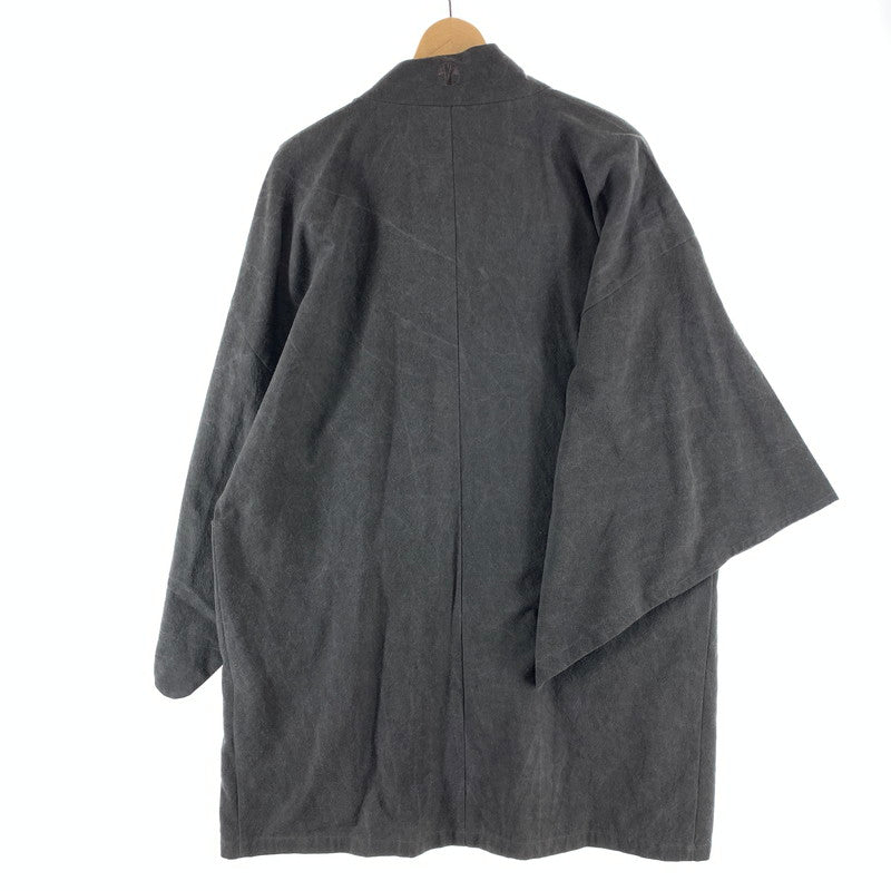 【中古品】【メンズ】 TROVE トローヴ 00WA332 和ローブ アウター 羽織 ブランド 古着 140-261003-gm-04-fuzh サイズ：2 カラー：チャコール 万代Net店