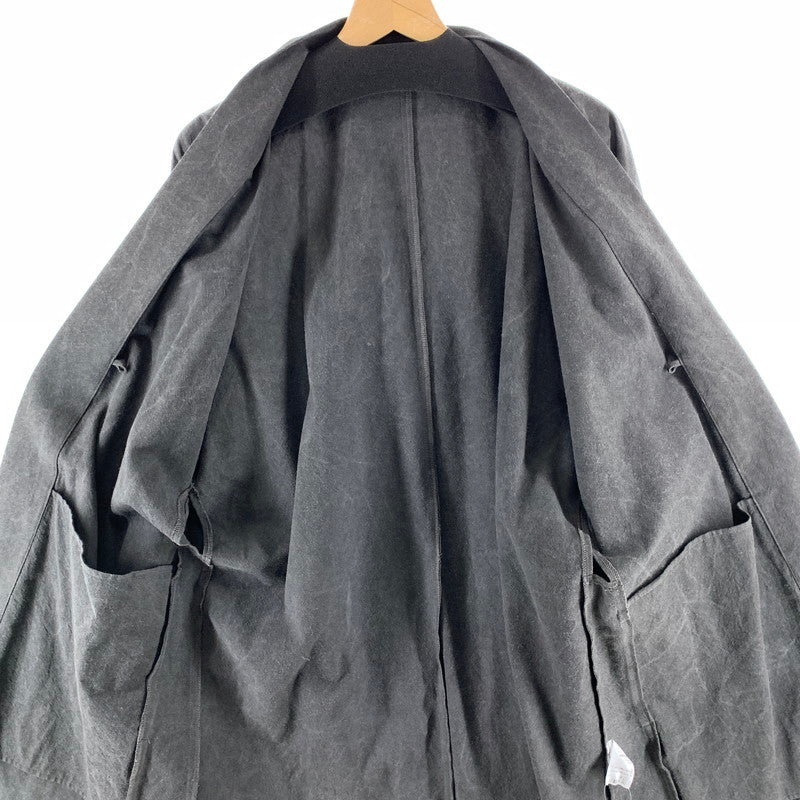 【中古品】【メンズ】 TROVE トローヴ 00WA332 和ローブ アウター 羽織 ブランド 古着 140-261003-gm-04-fuzh サイズ：2 カラー：チャコール 万代Net店
