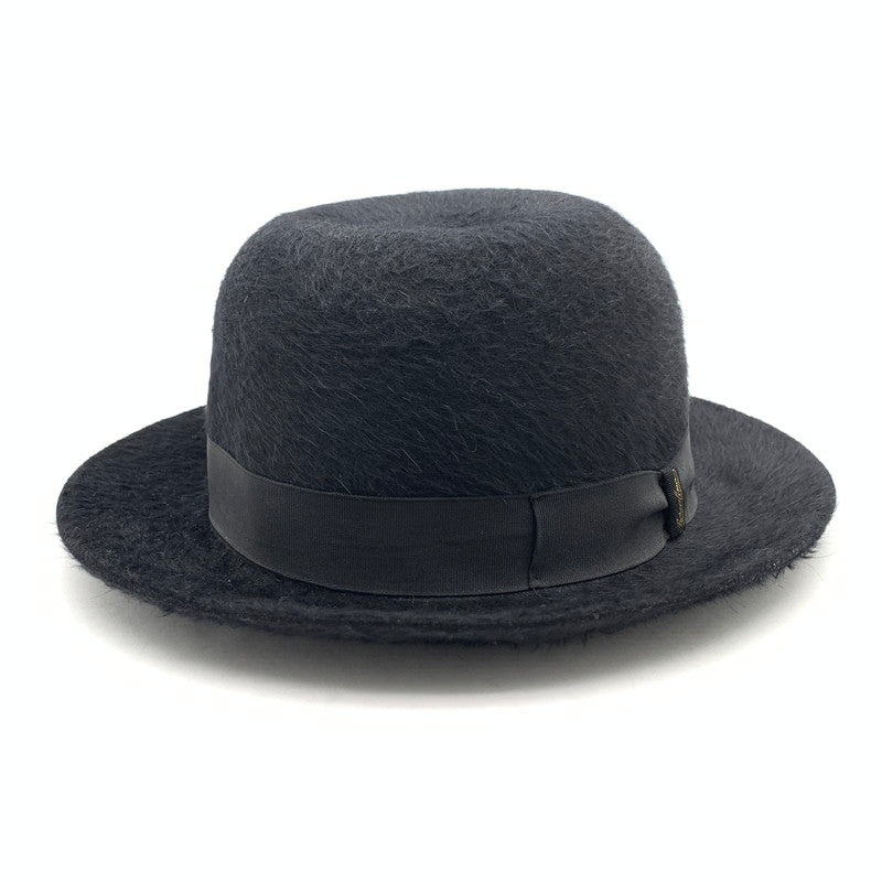 【中古品】【メンズ】 BORSALINO ボルサリーノ ハット 帽子 ウール100% 185-261003-gm-24-fuzh サイズ：L カラー：ブラック 万代Net店
