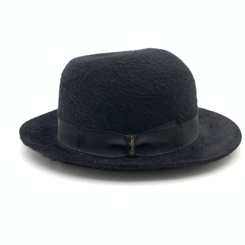 【中古品】【メンズ】 BORSALINO ボルサリーノ ハット 帽子 ウール100% 185-261003-gm-24-fuzh サイズ：L カラー：ブラック 万代Net店