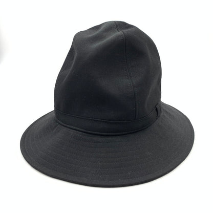 【中古品】【メンズ】 YOHJI YAMAMOTO POUR HOMME ヨウジヤマモトプールオム HAT 帽子 ウール100% 185-261003-gm-23-fuzh サイズ：4 カラー：ブラック 万代Net店