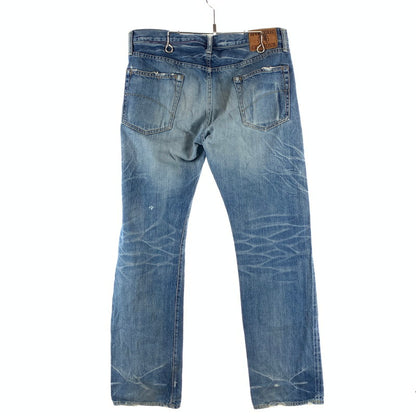 【中古品】【メンズ】 HYSTERIC GLAMOUR ヒステリックグラマー 4AP-1552 STRAIGHT PANTS ストレートパンツ ボトムス 152-261003-gm-08-fuzh サイズ：32 カラー：インディゴ 万代Net店