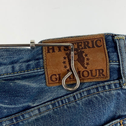 【中古品】【メンズ】 HYSTERIC GLAMOUR ヒステリックグラマー 4AP-1552 STRAIGHT PANTS ストレートパンツ ボトムス 152-261003-gm-08-fuzh サイズ：32 カラー：インディゴ 万代Net店