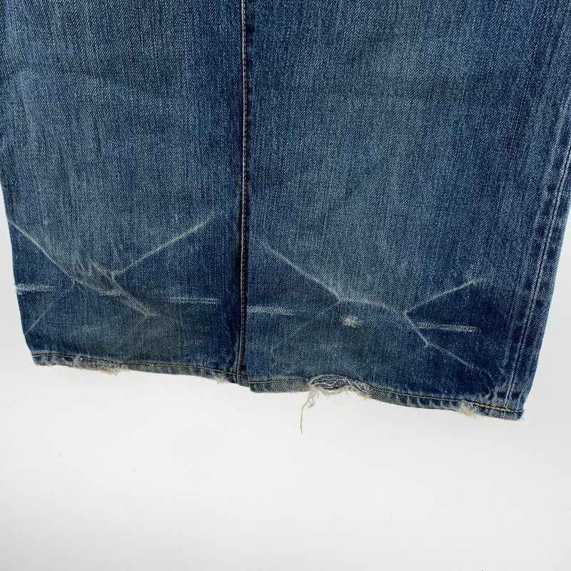 【中古品】【メンズ】 HYSTERIC GLAMOUR ヒステリックグラマー 4AP-1552 STRAIGHT PANTS ストレートパンツ ボトムス 152-261003-gm-08-fuzh サイズ：32 カラー：インディゴ 万代Net店