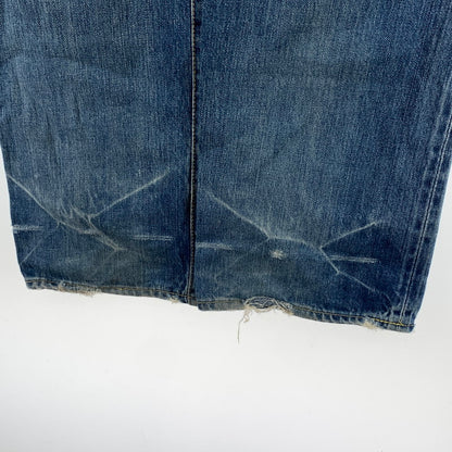 【中古品】【メンズ】 HYSTERIC GLAMOUR ヒステリックグラマー 4AP-1552 STRAIGHT PANTS ストレートパンツ ボトムス 152-261003-gm-08-fuzh サイズ：32 カラー：インディゴ 万代Net店