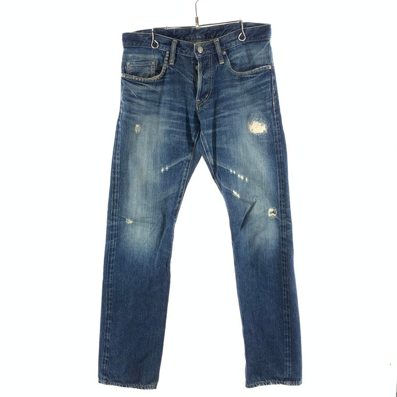 【中古品】【メンズ】 HYSTERIC GLAMOUR ヒステリックグラマー 0213AP10 STRAIGHT PANTS ストレートパンツ ボトムス 152-261003-gm-09-fuzh サイズ：30 カラー：インディゴ 万代Net店