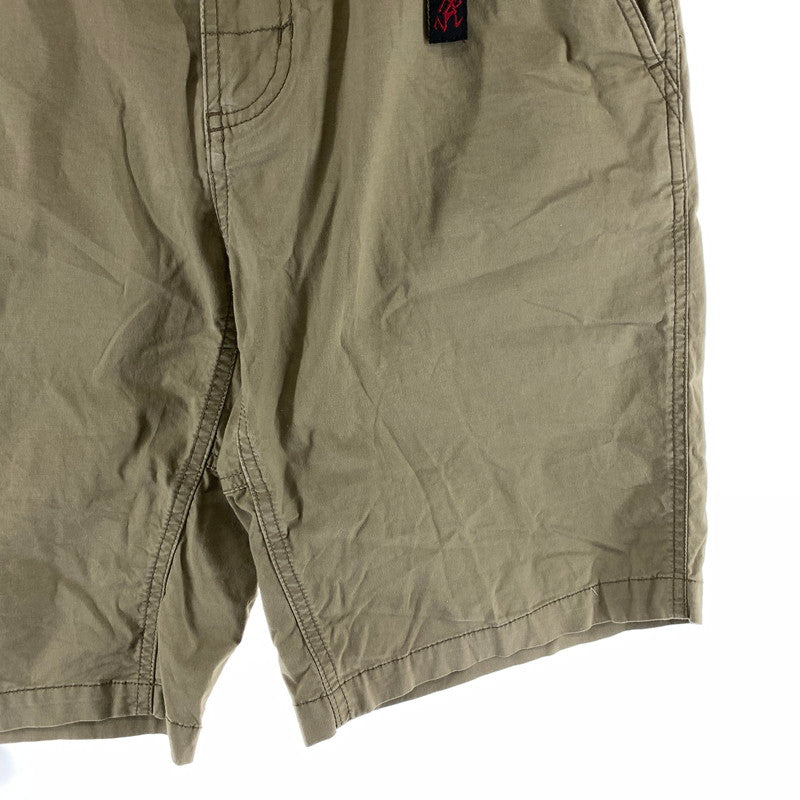 【中古品】【メンズ】 GRAMICCI グラミチ GMP-18S016 WEATHER ST-SHORTS ショートパンツ ハーフパンツ 155-261003-gm-21-fuzh サイズ：M カラー：ベージュ 万代Net店