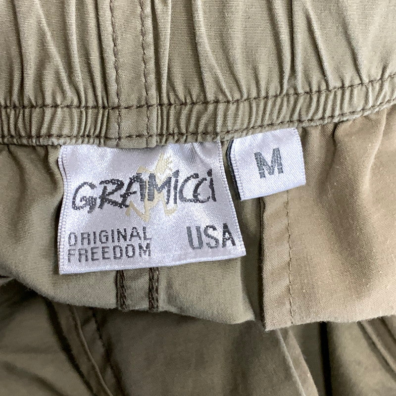 【中古品】【メンズ】 GRAMICCI グラミチ GMP-18S016 WEATHER ST-SHORTS ショートパンツ ハーフパンツ 155-261003-gm-21-fuzh サイズ：M カラー：ベージュ 万代Net店