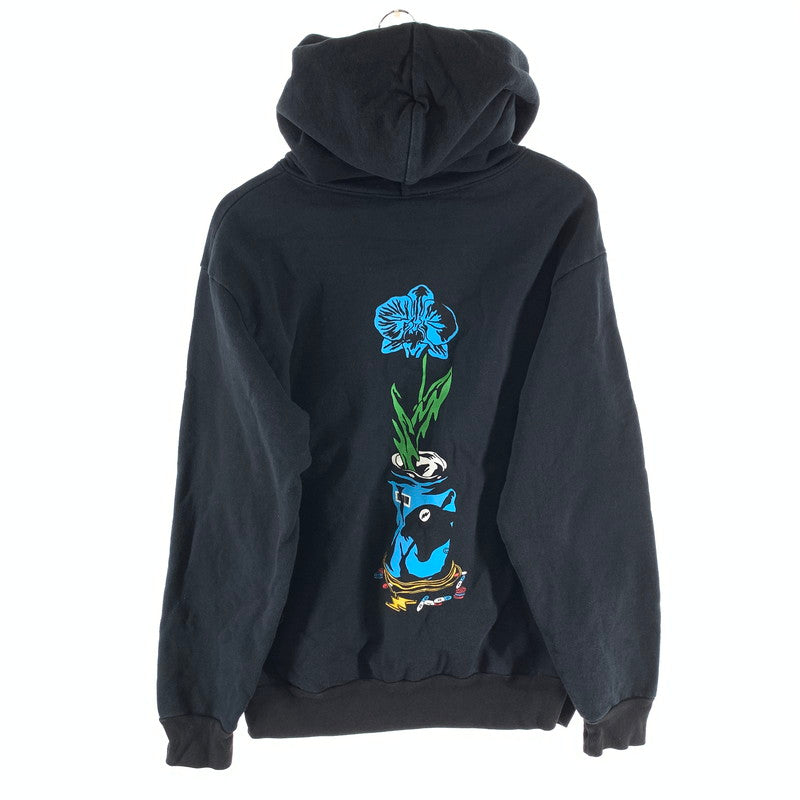 【中古品】【メンズ】 RARE PANTHER×WASTED YOUTH PARKER パーカー フーディ ブランド 古着 142-261003-gm-22-fuzh サイズ：2 カラー：ブラック 万代Net店