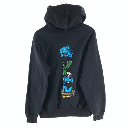 【中古品】【メンズ】 RARE PANTHER×WASTED YOUTH PARKER パーカー フーディ ブランド 古着 142-261003-gm-22-fuzh サイズ：2 カラー：ブラック 万代Net店