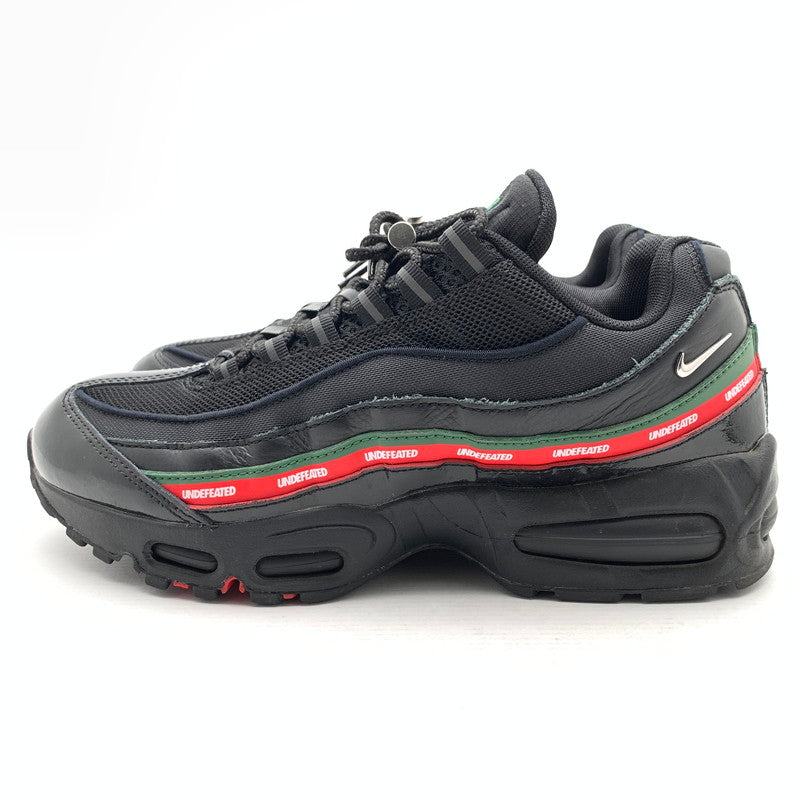 【中古品】【メンズ】 NIKE ナイキ×UNDEFEATED アンディフィーテッド IB4453-001 AIR MAX 95 SP "BLACK" エアマックス 95スニーカー 靴 160-261003-gm-04-fuzh サイズ：27cm カラー：ブラック 万代Net店