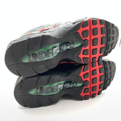 【中古品】【メンズ】 NIKE ナイキ×UNDEFEATED アンディフィーテッド IB4453-001 AIR MAX 95 SP "BLACK" エアマックス 95スニーカー 靴 160-261003-gm-04-fuzh サイズ：27cm カラー：ブラック 万代Net店