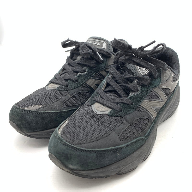 【中古品】【メンズ】 NEW BALANCE ニューバランス 990V6 U990BB6 TRIPLE BLACK トリプルブラック スニーカー 靴 162-261003-gm-05-fuzh サイズ：27cm カラー：ブラック 万代Net店