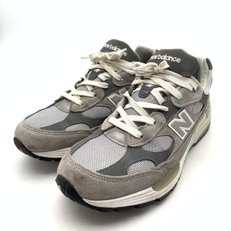 【中古品】【メンズ】 NEW BALANCE ニューバランス M992GR "GRAY” スニーカー 靴 162-261003-gm-06-fuzh サイズ：27cm カラー：グレー 万代Net店