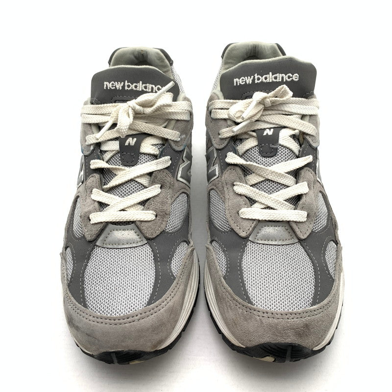 【中古品】【メンズ】 NEW BALANCE ニューバランス M992GR "GRAY” スニーカー 靴 162-261003-gm-06-fuzh サイズ：27cm カラー：グレー 万代Net店