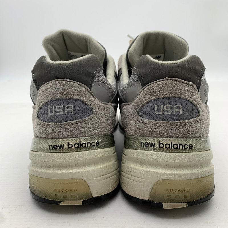 【中古品】【メンズ】 NEW BALANCE ニューバランス M992GR "GRAY” スニーカー 靴 162-261003-gm-06-fuzh サイズ：27cm カラー：グレー 万代Net店