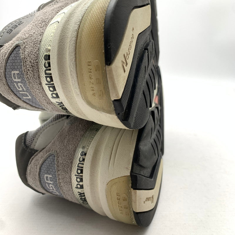 【中古品】【メンズ】 NEW BALANCE ニューバランス M992GR "GRAY” スニーカー 靴 162-261003-gm-06-fuzh サイズ：27cm カラー：グレー 万代Net店