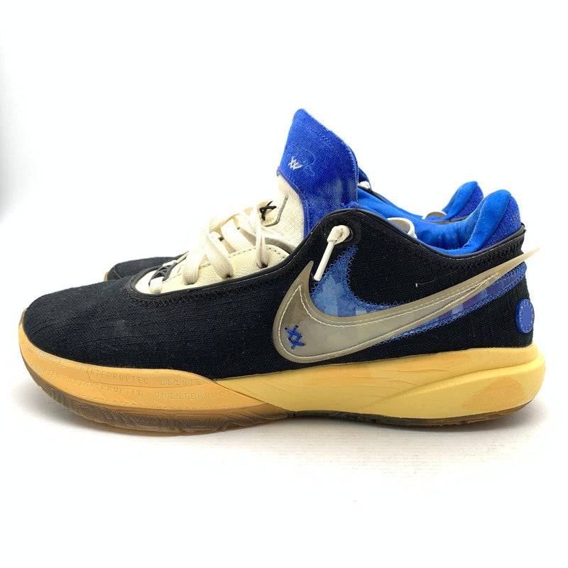 【中古品】【メンズ】 NIKE ナイキ×UNINTERRUPTED FN0942-001 LEBRON XX UN EP ”SPEAK YOUR TRUTH” レブロン 20 スニーカー 靴 160-261003-gm-01-fuzh サイズ：27cm カラー：ブラック ブルー 万代Net店