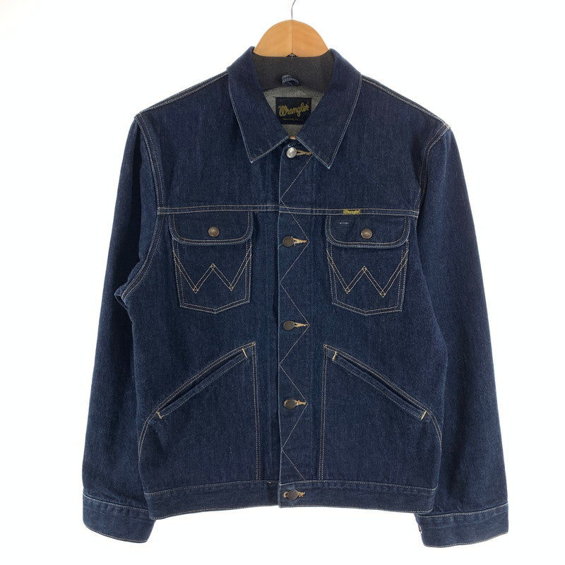 【中古品】【メンズ】 WRANGLER ラングラー DENIM JACKET デニムジャケット アウター 145-261003-gm-06-fuzh サイズ：L カラー：インディゴ 万代Net店