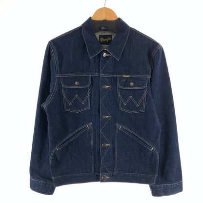 【中古品】【メンズ】 WRANGLER ラングラー DENIM JACKET デニムジャケット アウター 145-261003-gm-06-fuzh サイズ：L カラー：インディゴ 万代Net店