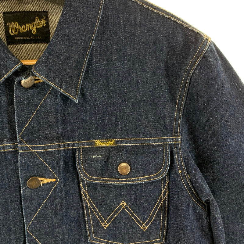 【中古品】【メンズ】 WRANGLER ラングラー DENIM JACKET デニムジャケット アウター 145-261003-gm-06-fuzh サイズ：L カラー：インディゴ 万代Net店