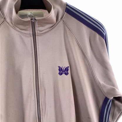 【中古品】【メンズ】 NEEDLES ニードルス LQ227 TRACK JACKET トラックジャケット ブルゾン 140-261003-gm-07-fuzh サイズ：L カラー：ピンク パープル 万代Net店