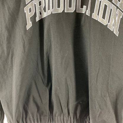 【中古品】【メンズ】 TIGHTBOOTH SS25-JK06 COLLEGE WIND SHIRT ウィンドシャツ 長袖Tシャツ カットソー ナイロントップ 142-261003-gm-12-fuzh サイズ：L カラー：ブラック 万代Net店