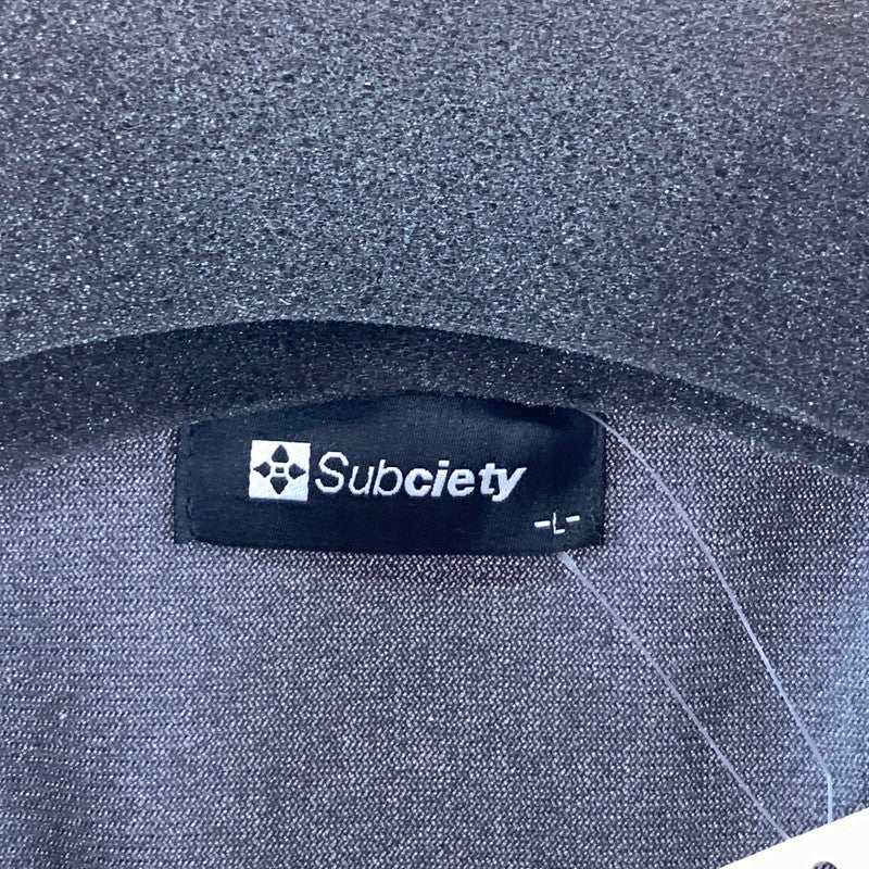 【中古品】【メンズ】 SUBCIETY サブサエティ EMBROIDERY PAOSLEY COACH JACKET コーチジャケット ブルゾン アウター 142-261003-gm-18-fuzh サイズ：L カラー：グレー 万代Net店