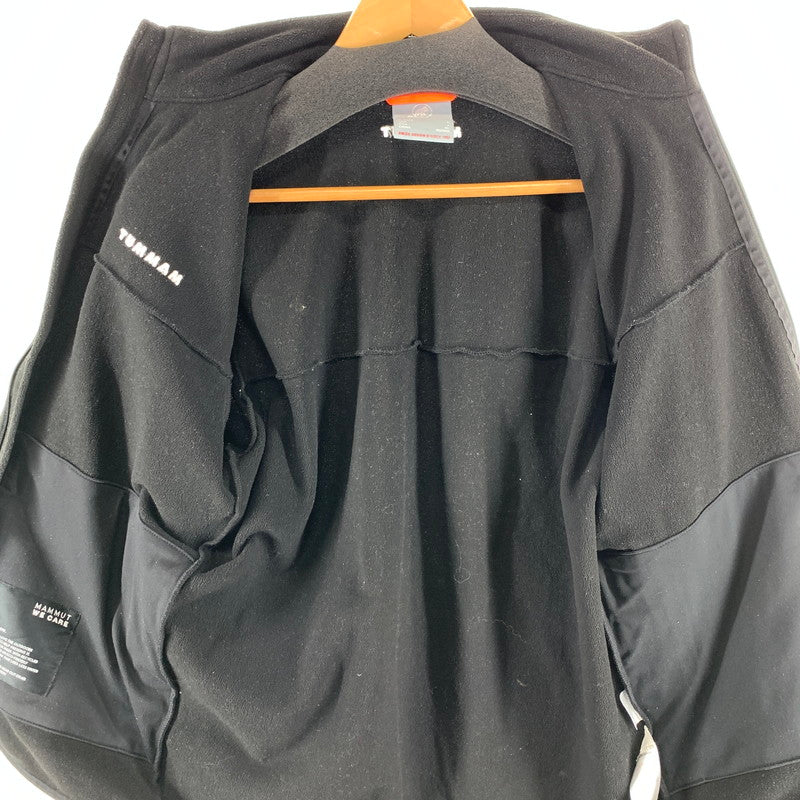 【中古品】【メンズ】 MAMMUT マムート フリースジャケット アウター ブルゾン 144-261003-gm-13-fuzh サイズ：XL カラー：ブラック 万代Net店