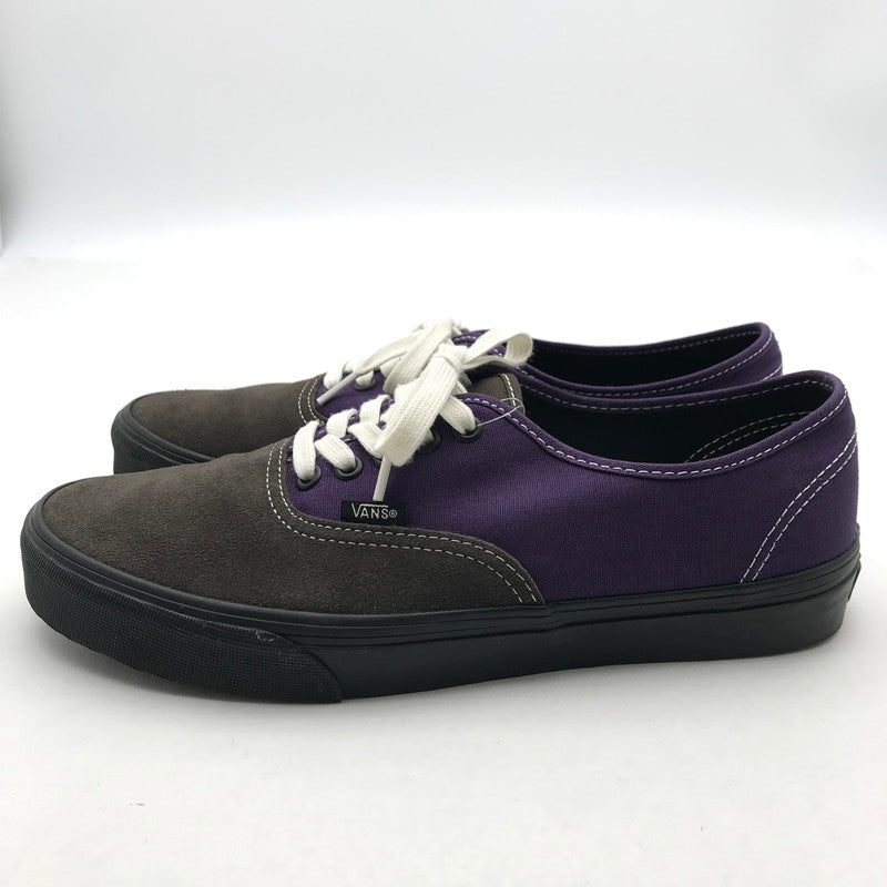 【中古品】【メンズ】 VANS ヴァンズ VN000D7Y11E AUTHENTIC オーセンティック スニーカー 靴 163-261013-vt-90-fuzh サイズ：28.5cm カラー：ブラック/グレー/グレープ 万代Net店