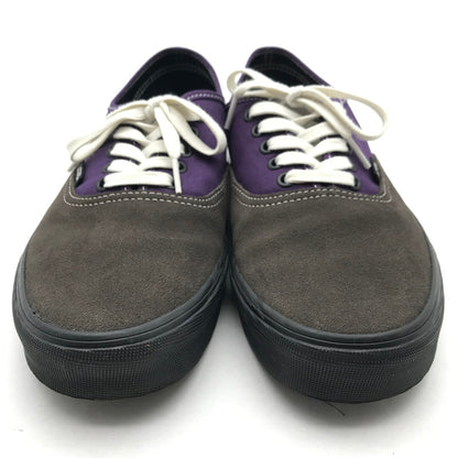 【中古品】【メンズ】 VANS ヴァンズ VN000D7Y11E AUTHENTIC オーセンティック スニーカー 靴 163-261013-vt-90-fuzh サイズ：28.5cm カラー：ブラック/グレー/グレープ 万代Net店