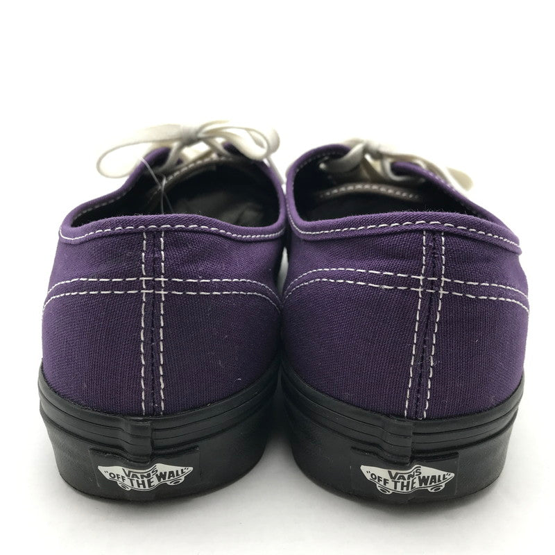 【中古品】【メンズ】 VANS ヴァンズ VN000D7Y11E AUTHENTIC オーセンティック スニーカー 靴 163-261013-vt-90-fuzh サイズ：28.5cm カラー：ブラック/グレー/グレープ 万代Net店