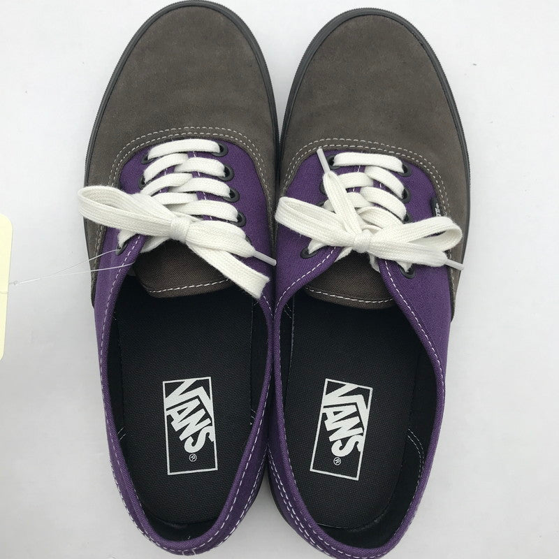 【中古品】【メンズ】 VANS ヴァンズ VN000D7Y11E AUTHENTIC オーセンティック スニーカー 靴 163-261013-vt-90-fuzh サイズ：28.5cm カラー：ブラック/グレー/グレープ 万代Net店