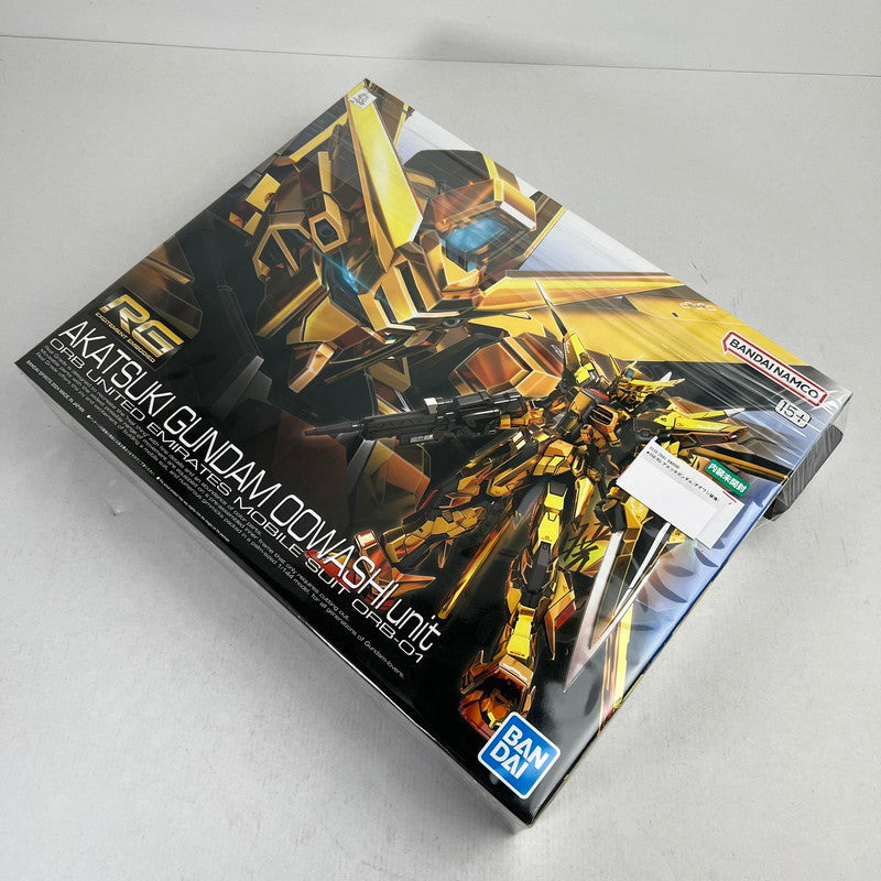 【中古美品】 内装未開封 RG アカツキガンダム(オオワシ装備) ガンダム ガンプラ プラモデル プラモ 058-261009-io-23-fuzh 万代Net店