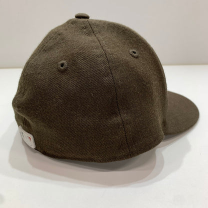 【中古品】【メンズ】 NEWERA ニューエラ 59FIFTY CAP 帽子 キャップ BROWN ※ステッカー無し 185-261005-io-01-fuzh サイズ：58.7cm カラー：ブラウン 万代Net店
