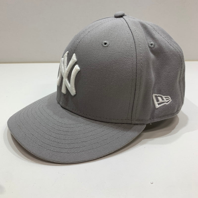 【中古品】【メンズ】 NEWERA ニューエラ 59FIFTY CAP 帽子 キャップ GRAY ※ステッカー無し 185-261005-io-02-fuzh サイズ：58.7cm カラー：グレー 万代Net店